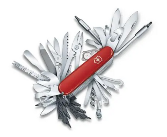 Swiss Army Tools - Couteau de poche moyen Swiss Champ XXL 1.6795.XXL
