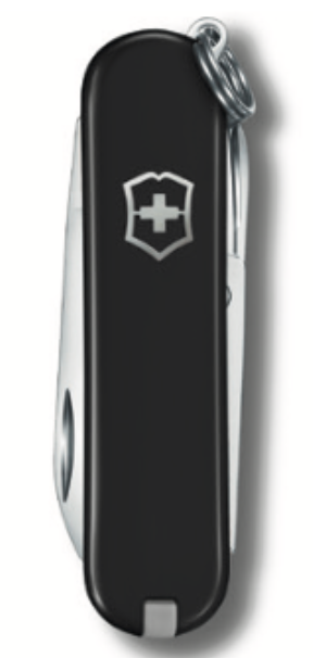 Collection de pots de bonbons de l'armée suisse Classic Black 0.6223.3-X2