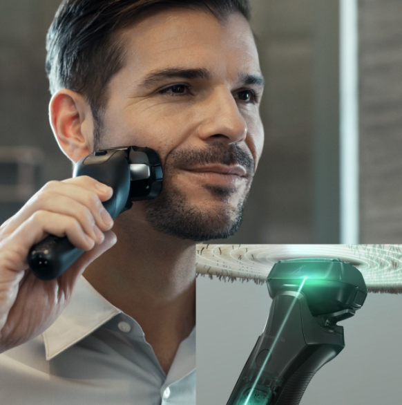 Rasoir électrique japonais pour hommes Panasonic, rasage à 6 lames ESLS9A 