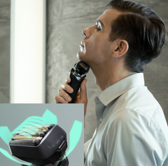 Rasoir électrique japonais pour hommes Panasonic, rasage à 6 lames ESLS9A 