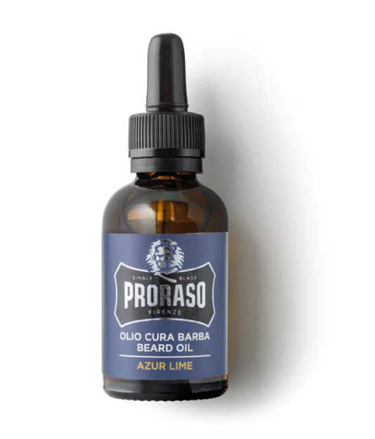 Huile à barbe Proraso : Lime azur P741