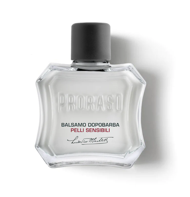 Baume après-rasage Proraso : Peau blanche sensible, thé vert et flocons d'avoine P308