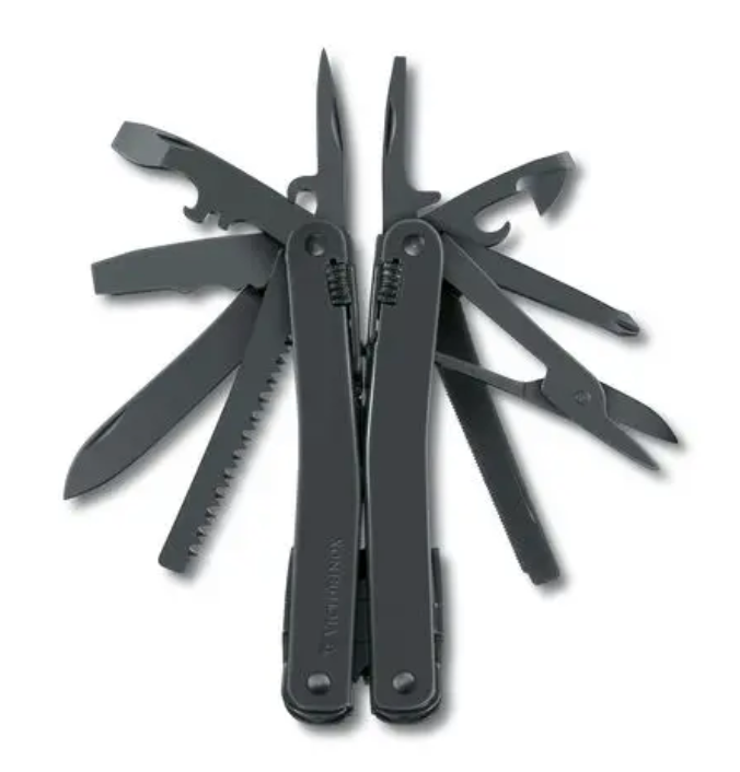 Outil de l'armée suisse Spirit XBS noir 3.0224.3CN-X1 