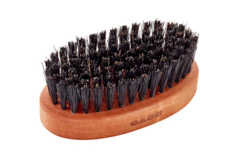 DV-91062 Brosse à barbe ovale, Brosses à barbe, bois de poirier et poils de sanglier DV-91062