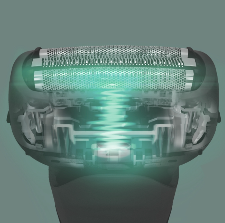 Rasoir électrique Panasonic 3 lames en acier japonais rechargeable humide/sec ESLT2BK