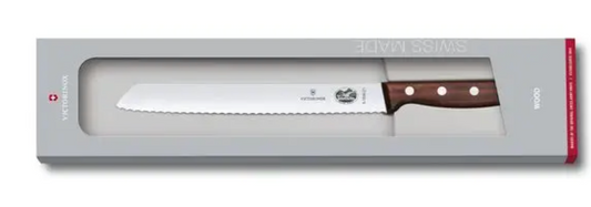 Couteau à pain en bois Victorinox dentelé 8 po / 21 cm 5.1630.21G