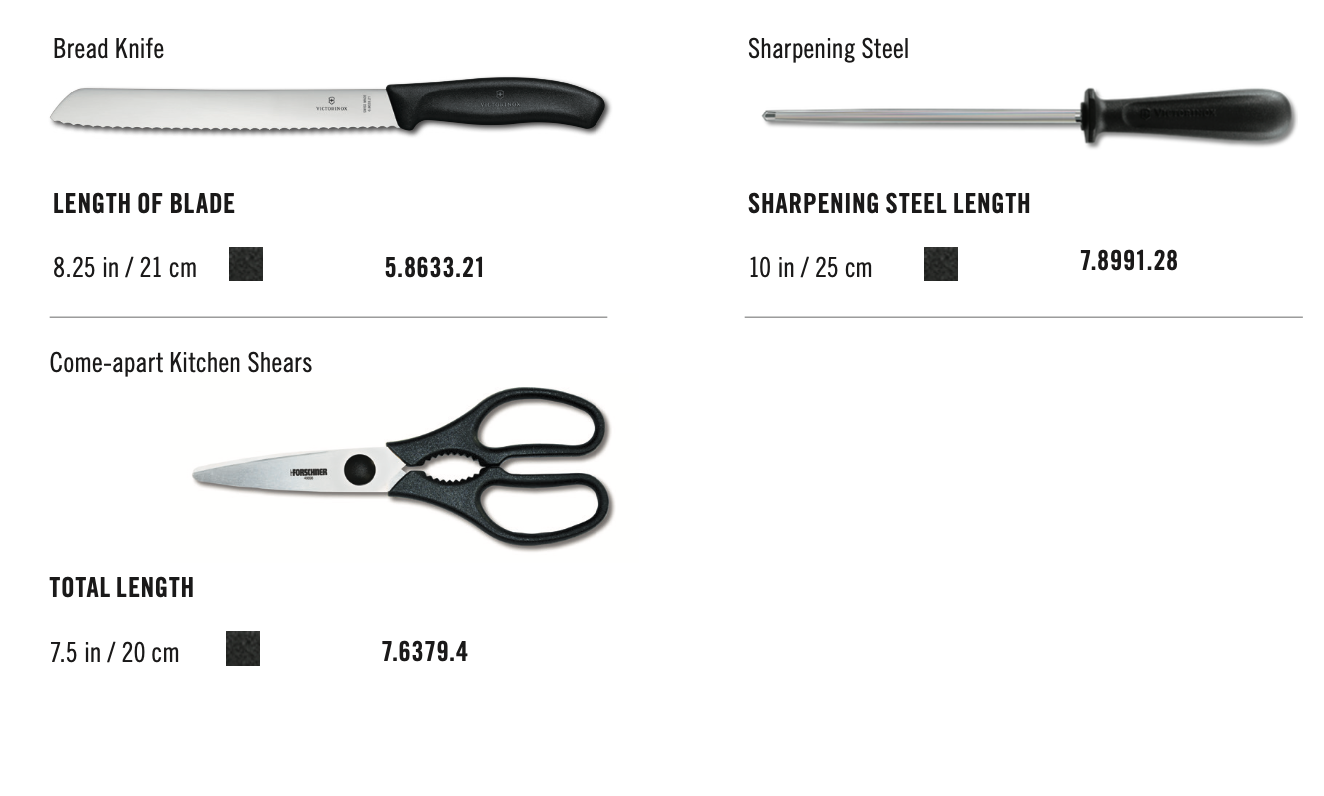 Victorinox Swiss Classic Ensemble de couverts 15 pièces 6.7603-X6 