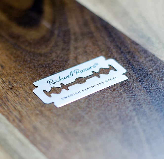 Rockwell Razor Lames à double tranchant en acier inoxydable suédois - Paquet de 20 lames RR-960644