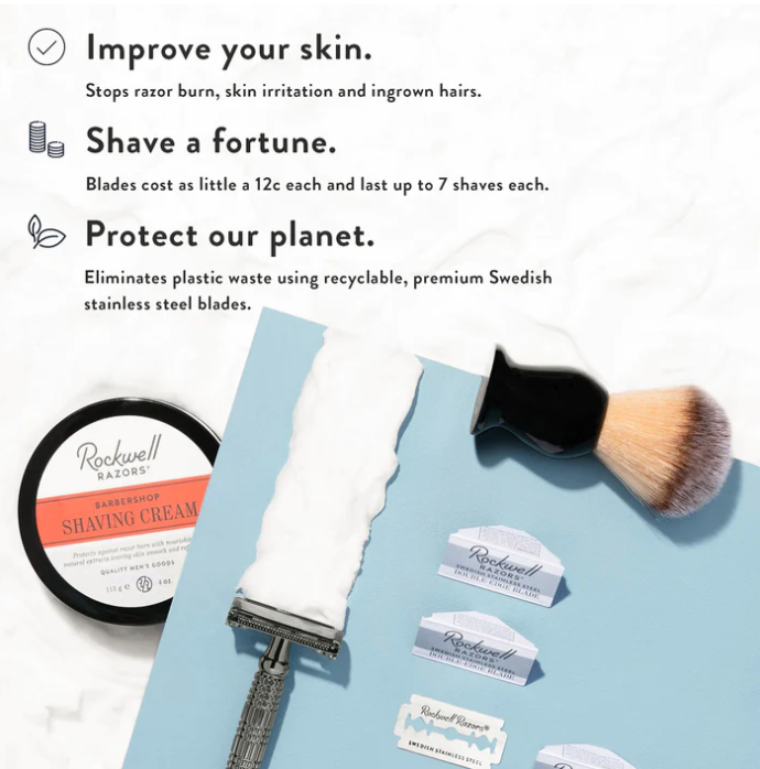 Rasoir de sécurité Rockwell Razors R1 Rookie Butterfly RR-960958 