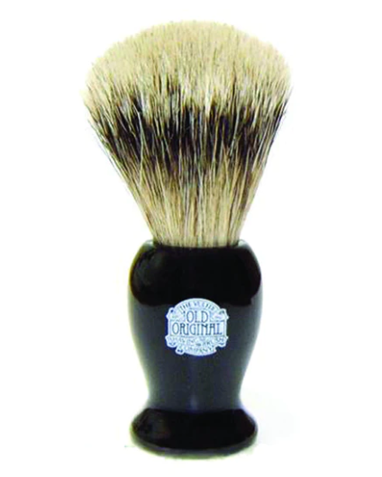 Progress Vulfix Super Badger Blaireau de rasage, manche noir moyen VX-660MEDB