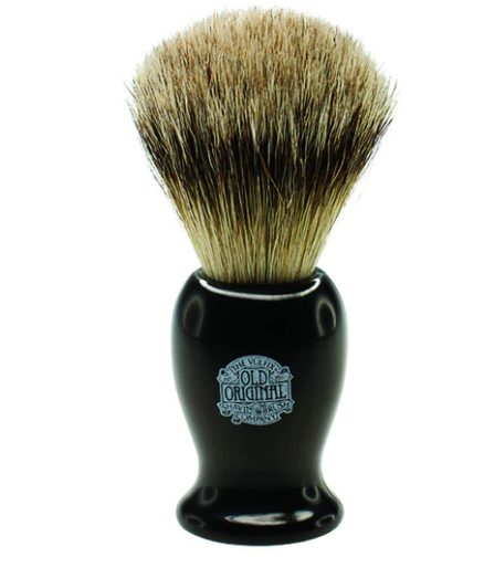 Progress Vulfix Super Badger Blaireau de rasage, manche noir moyen VX-660MEDB