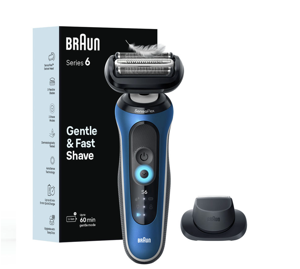 Rasoir électrique Braun pour hommes, série 6 6120s