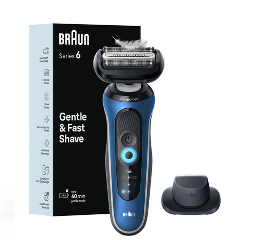 Rasoir électrique Braun pour hommes, série 6 6120s