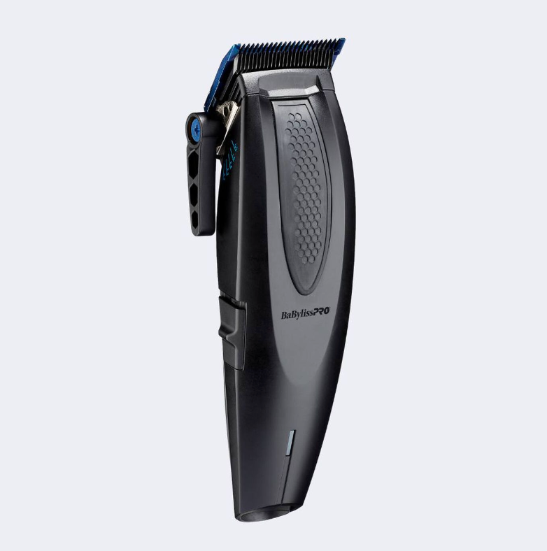 Tondeuse ergonomique BaBylissPRO® LithiumFX+ noir mat avec ou sans fil au lithium FX673NSMB