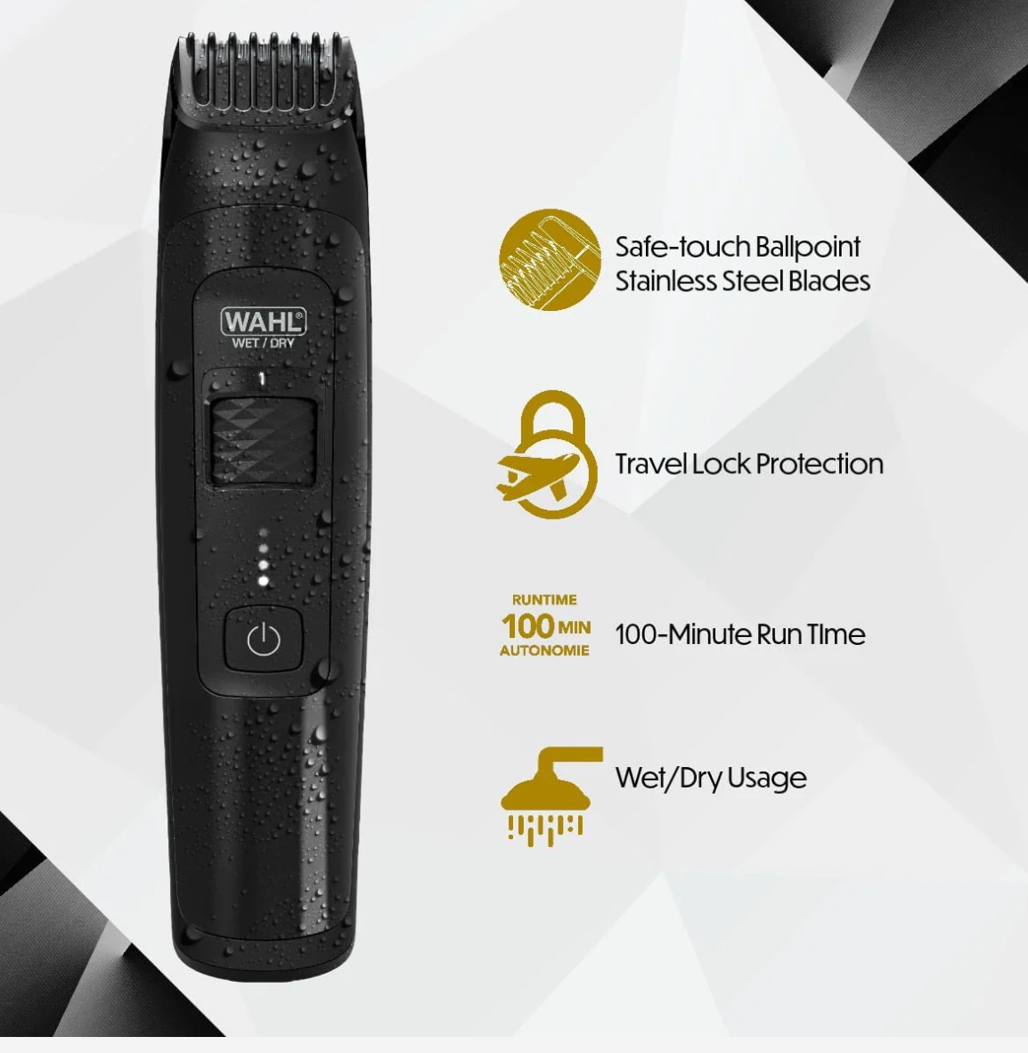 Tondeuse corporelle Wahl 3217 MANSCAPER au lithium-ion