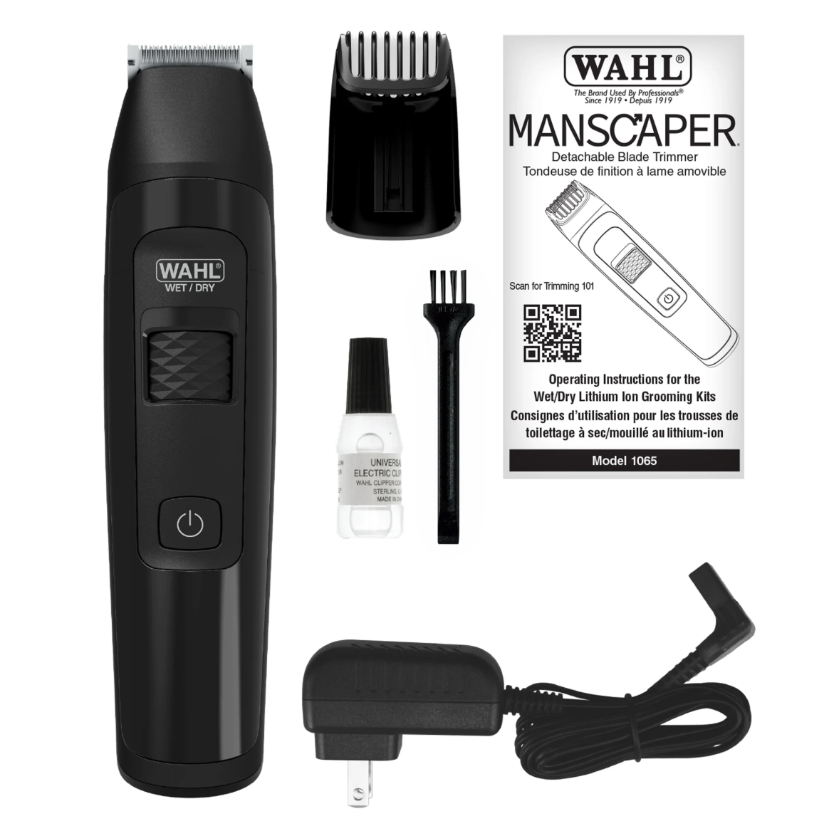 Tondeuse corporelle Wahl 3217 MANSCAPER au lithium-ion