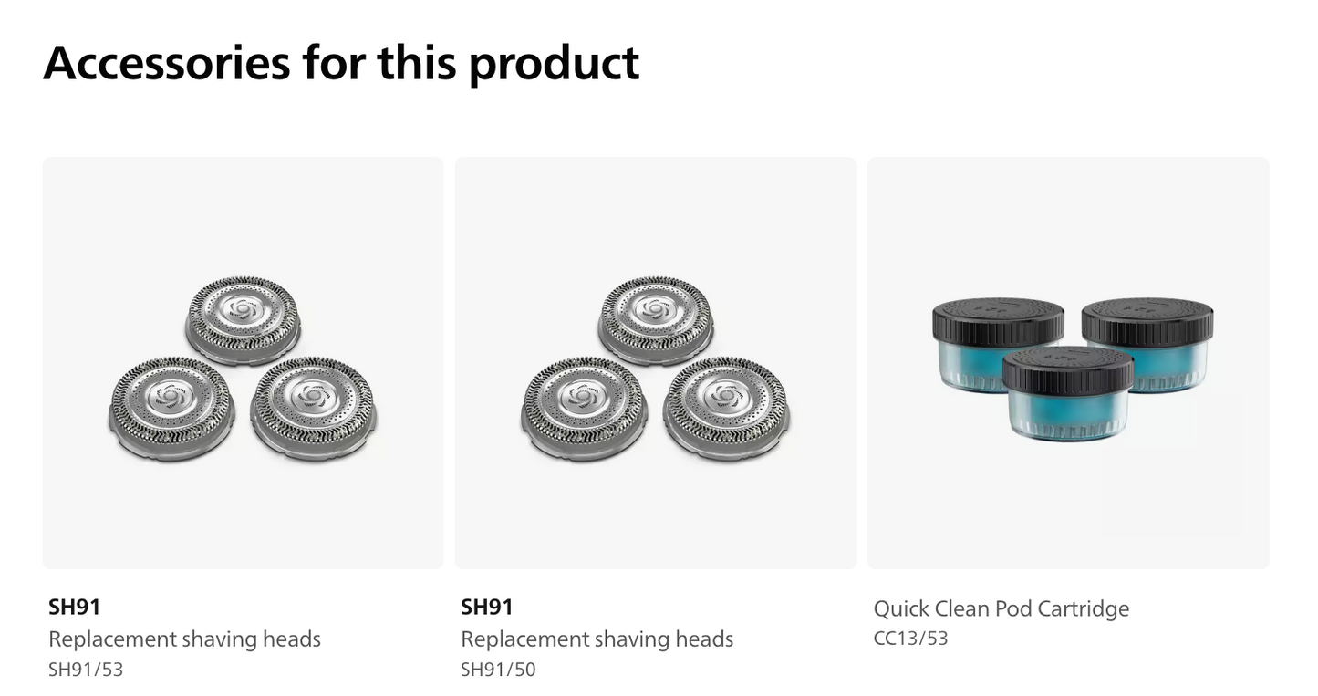 Philips Wet/Dry Shaver i9000 Prestige XP9201/20 SKIN IQ